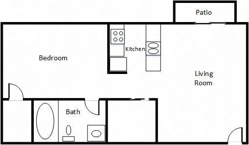 Studio Floor Plan 2